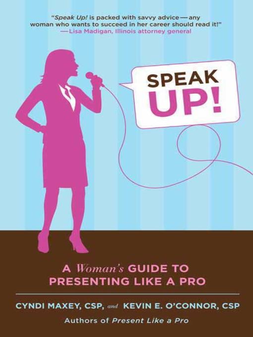 Title details for Speak Up! by Cyndi Maxey - Wait list
